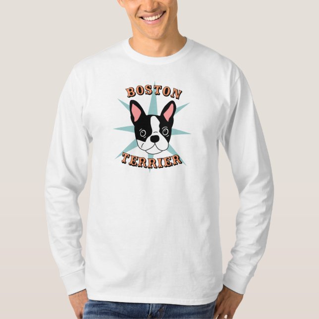 Boston Terrier Starburst T-Shirt (Front)