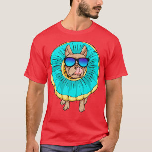 Boston Terrier Summer Retro Vibes Funny Dog Lover T-Shirt