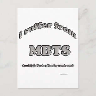Boston Terrier Syndrome Postcard