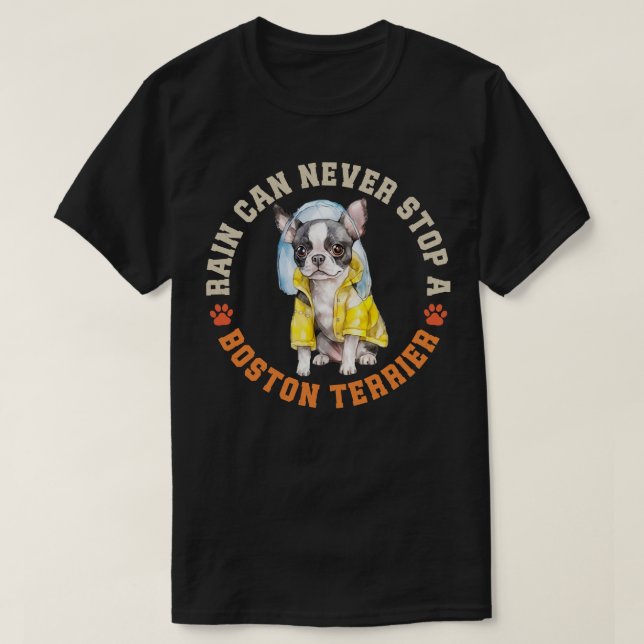Boston Terrier T-Shirt (Design Front)
