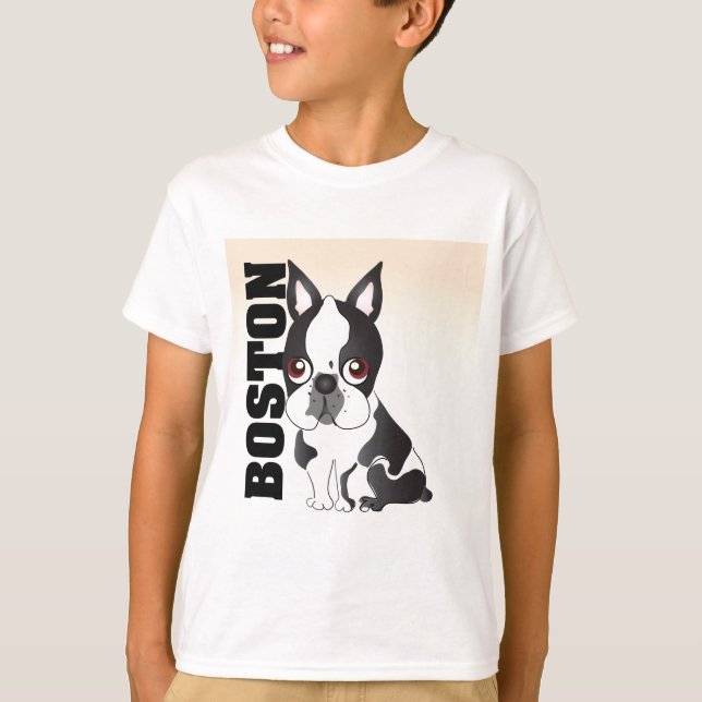 Boston Terrier T-Shirt (Front)