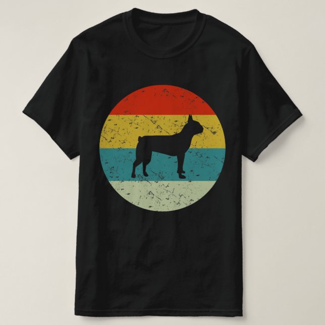 boston terrier T-Shirt (Design Front)