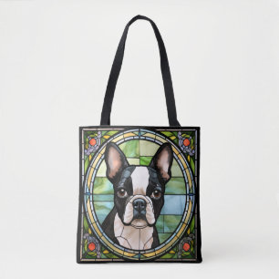 Boston Terrier Tote Bag