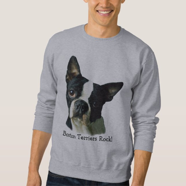 Boston Terrier Unisex Sweatshirt (Front)