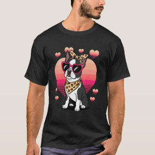 Boston Terrier Valentines Day T-Shirt