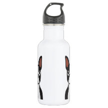 Boston Terrier Water Bottle