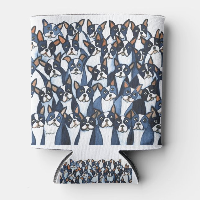Boston Terriers Can Cooler (Front)