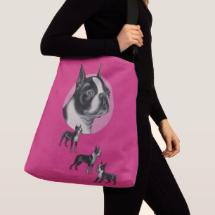 Boston terriers crossbody bag