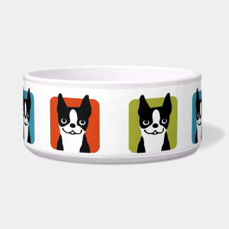 Boston Terriers Dog Bowl