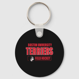 Boston Terriers Icon Script Field Hockey - Neutral Key Ring