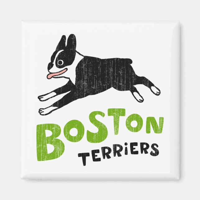 Boston Terriers Magnet (Front)