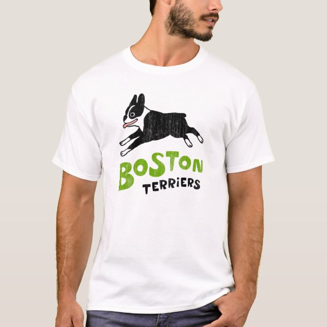 Boston Terriers T-Shirt (Front)