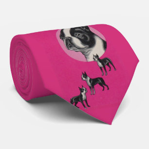 Boston terriers tie