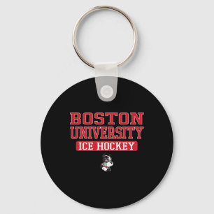 Boston Terriers Vintage Team Ice Hockey - Neutral  Key Ring