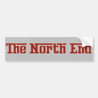 Boston The North End Bumper Sticker