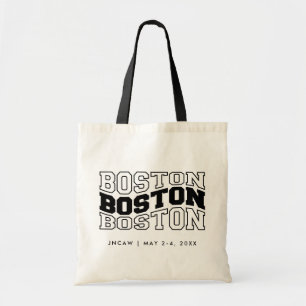 Boston Tote Bag Corporate Event Welcome Bag