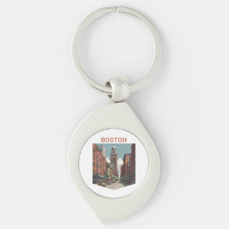 Boston Traveller A Delightful Gift Idea Key Ring