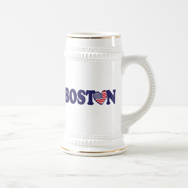 Boston USA Beer Stein (Right)