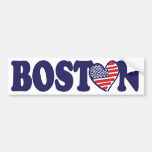 Boston USA Bumper Sticker