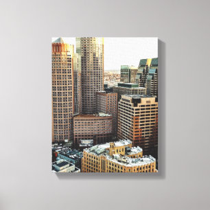 Boston view canvas print