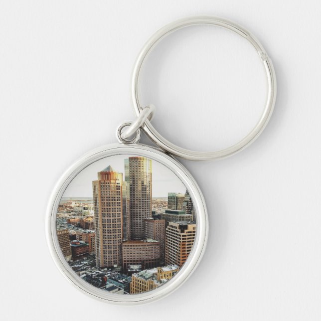 Boston view key ring (Front)