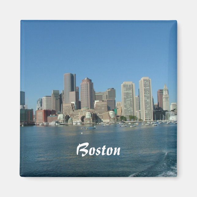 Boston Waterfront Magnet (Front)