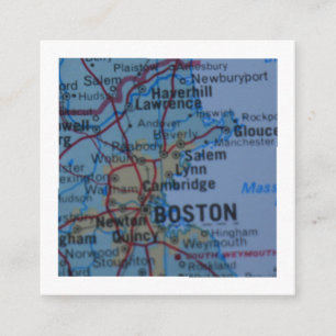 boston We've Moved New Address Card