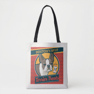 Boston's Best Terrier Treats Tote Bag