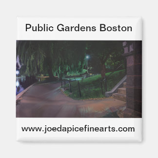 Boston's Public Garden Magnet