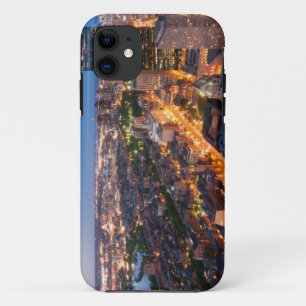 Boston's skyline at dusk Case-Mate iPhone case