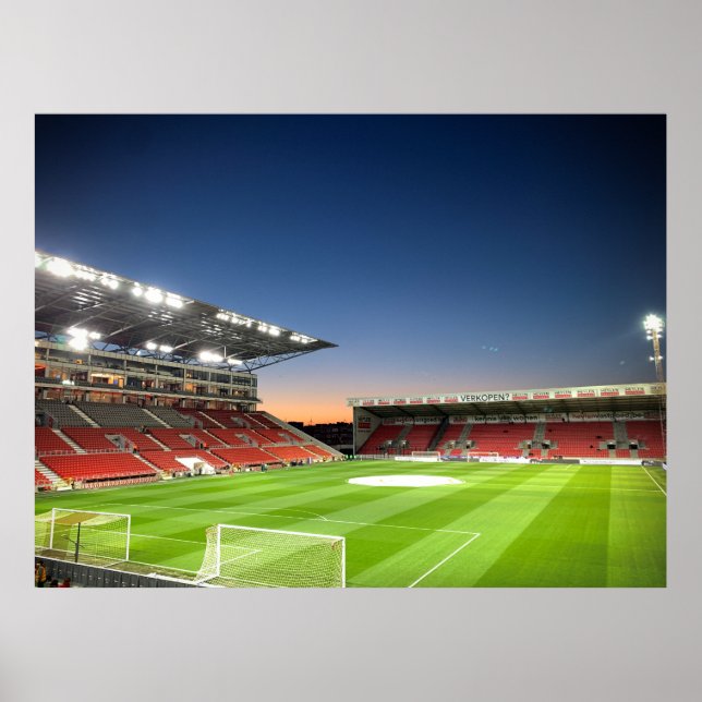 Bosuil Stadium - Royal Antwerp FC - Sunset Poster (Front)