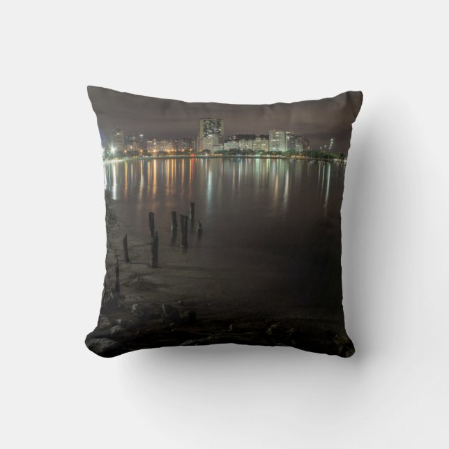 Botafogo Bay Night Cushion (Front)