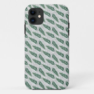 Botancial Watercolor Leaves Pattern Case-Mate iPhone Case