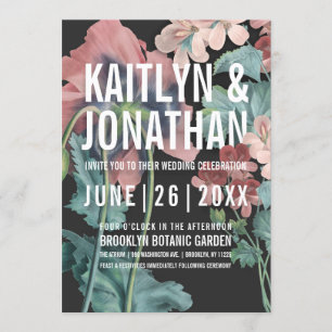 Botanic Embrace Wedding Invitations