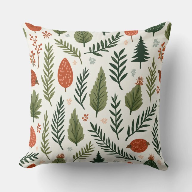 botanic style cushion (Front)