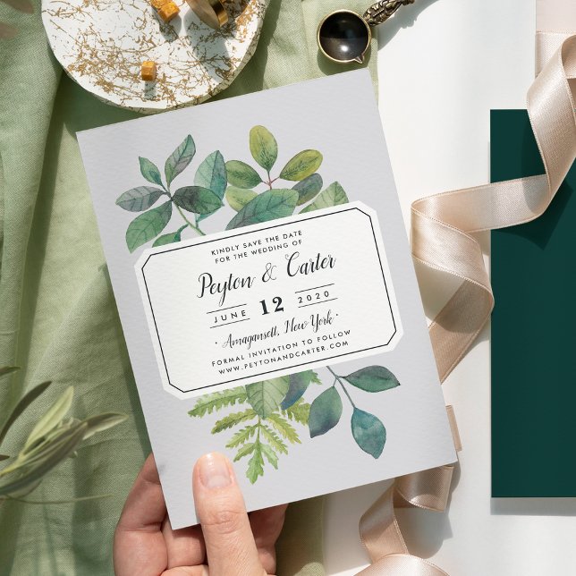 Botanica Save the Date Card (Creator Uploaded)