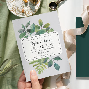 Botanica Wedding Invitation