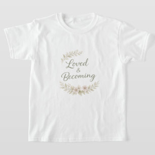 Botanical accents love AI art T-Shirt