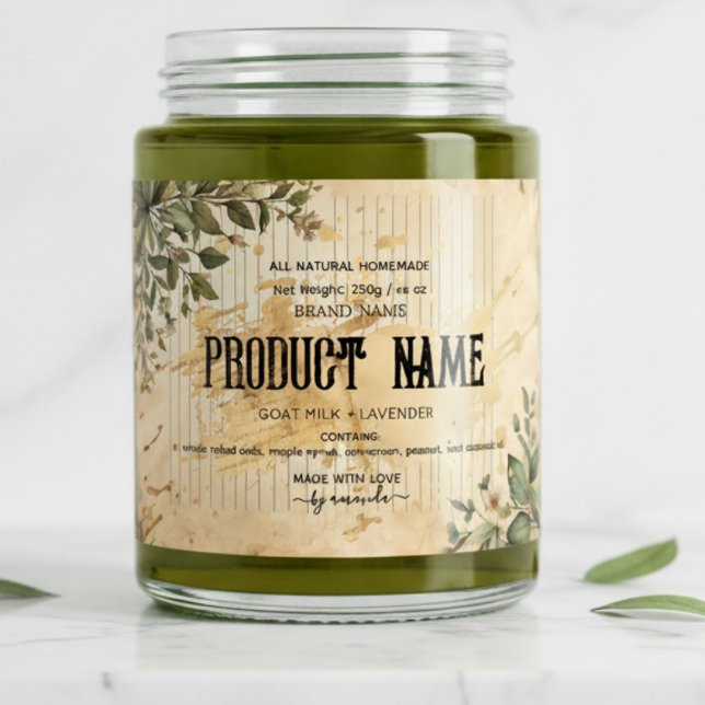 Botanical Apothecary Jar  Labels (Creator Uploaded)