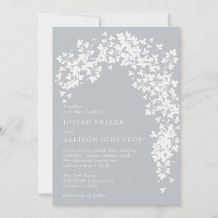 Botanical Arch Clear Wedding Invitations