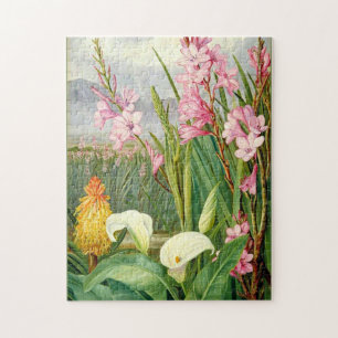 Botanical art: Beauties of the Swamp Jigsaw Puzzle