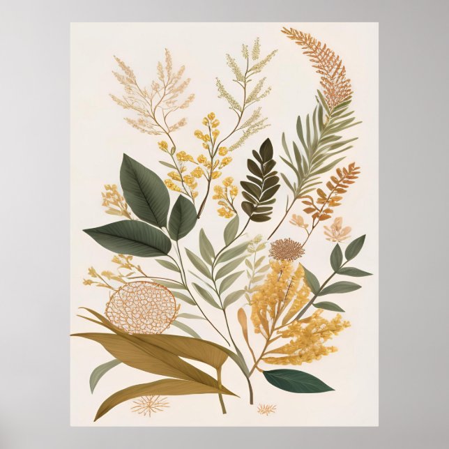Botanical Art Print     (Front)