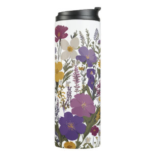 Botanical Art Thermal Tumbler
