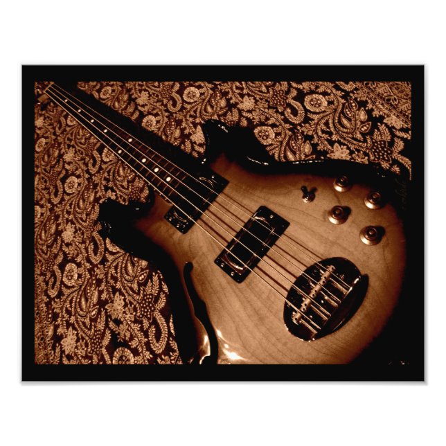 botanical bass photo print (Front)