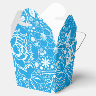 Botanical Beauties Lt Blue-Take Out Favour Box
