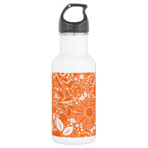 Botanical Beauties Orange 532 Ml Water Bottle