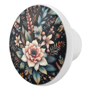 Botanical Beauty  Ceramic Knob