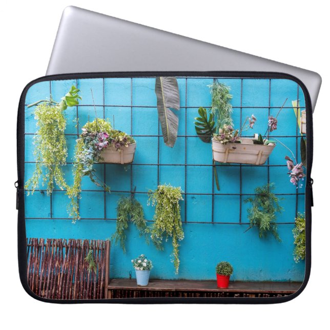 Botanical Beauty Wall Laptop Sleeve (Front)