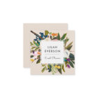 Botanical Bliss | Elegant Painted Floral | Cream