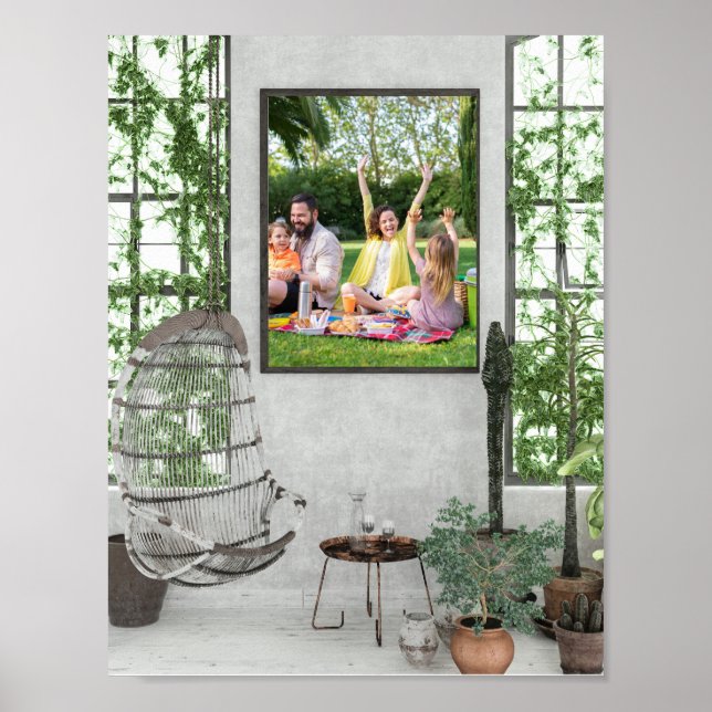 Botanical Bliss – Garden Art Poster (Front)